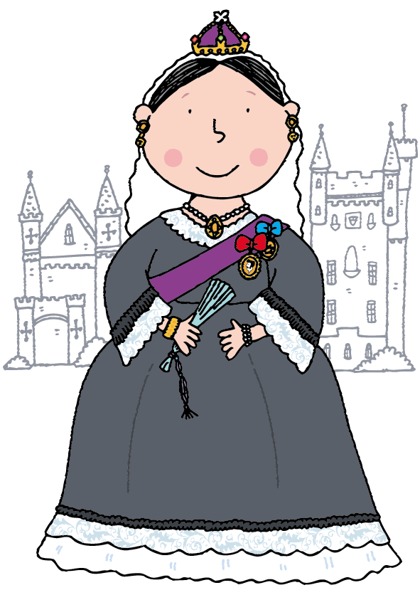 Queen Victoria Illustration.