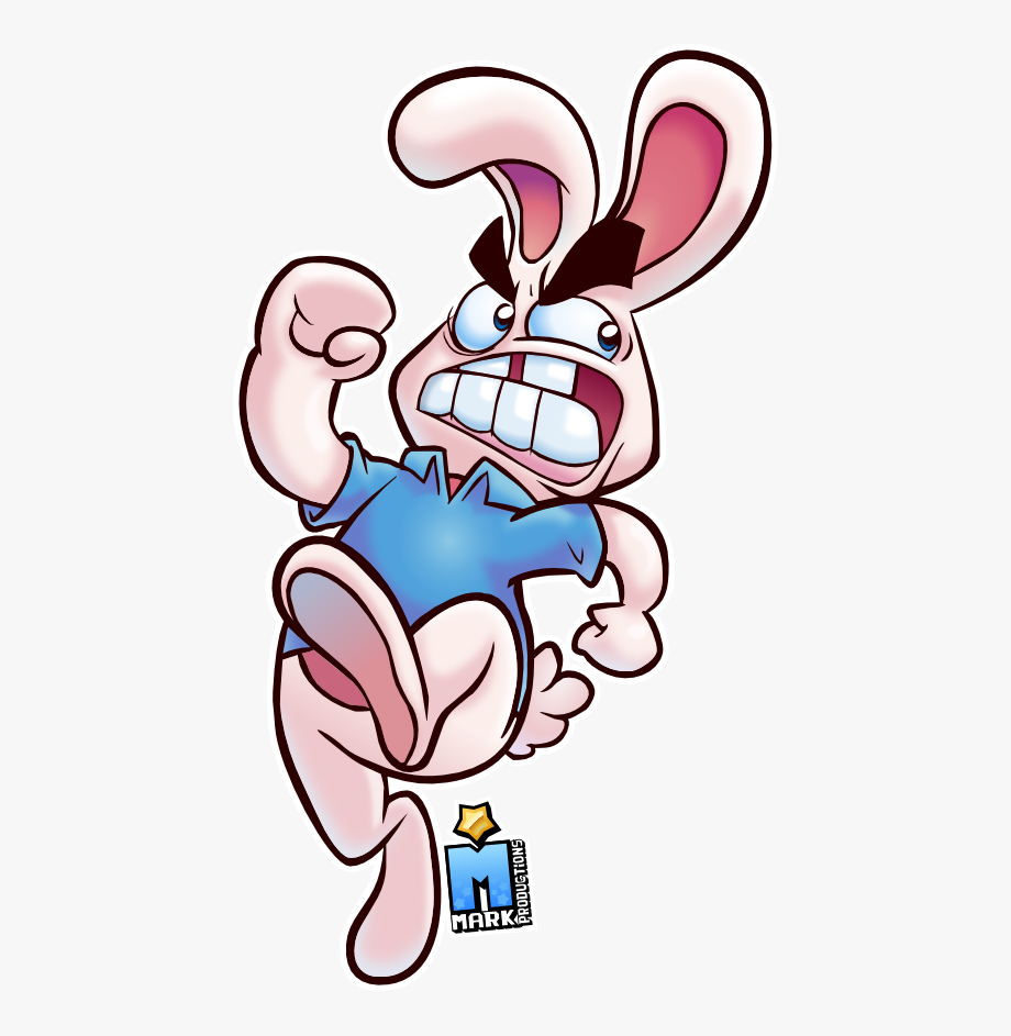 Angry Clipart Rabbit.