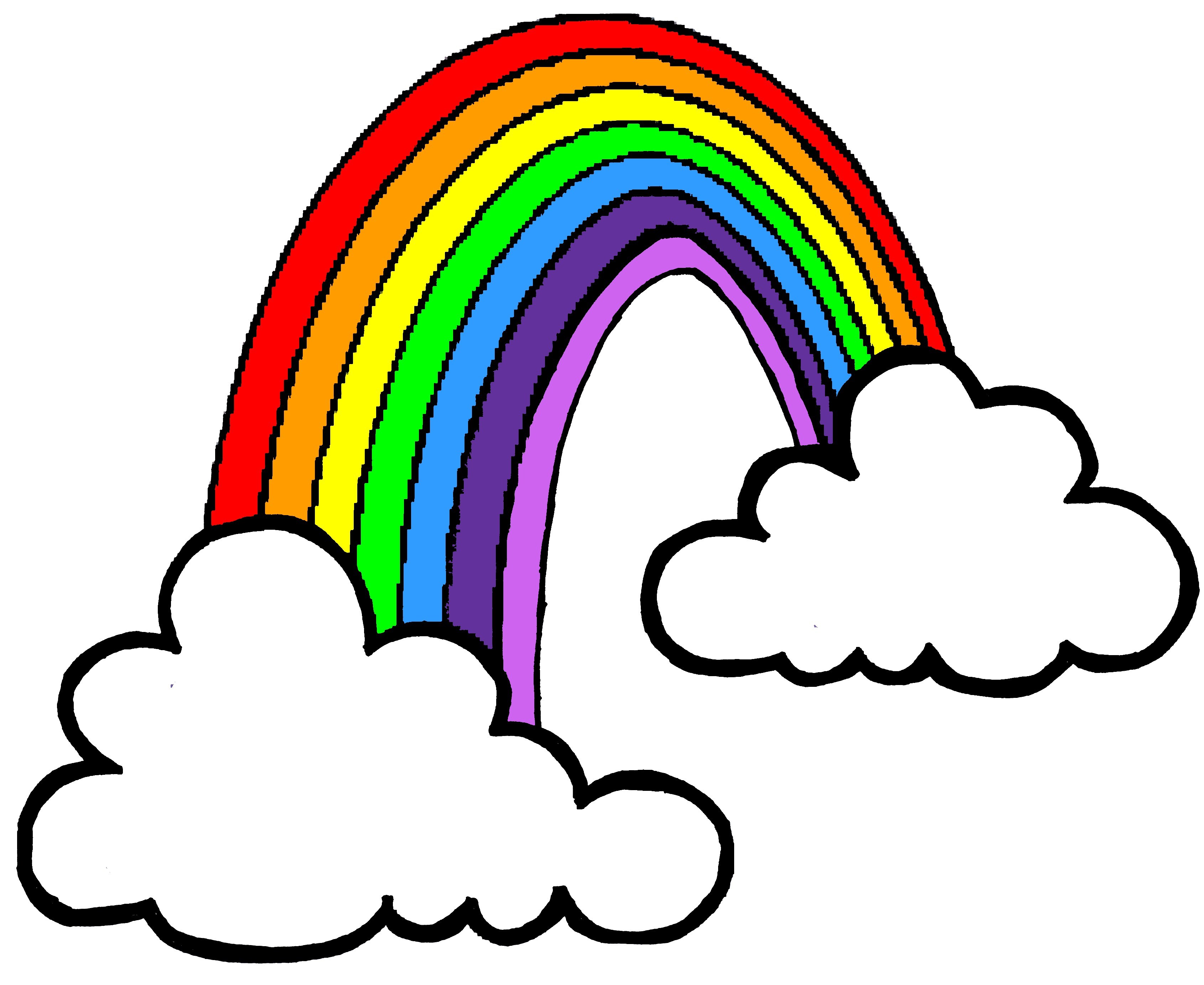 Clipart rainbows free 1 » Clipart Portal.