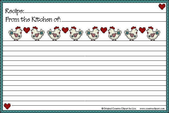Recipe Cards, Shopping Lists, Gift Tags and To Do Lists to Print.