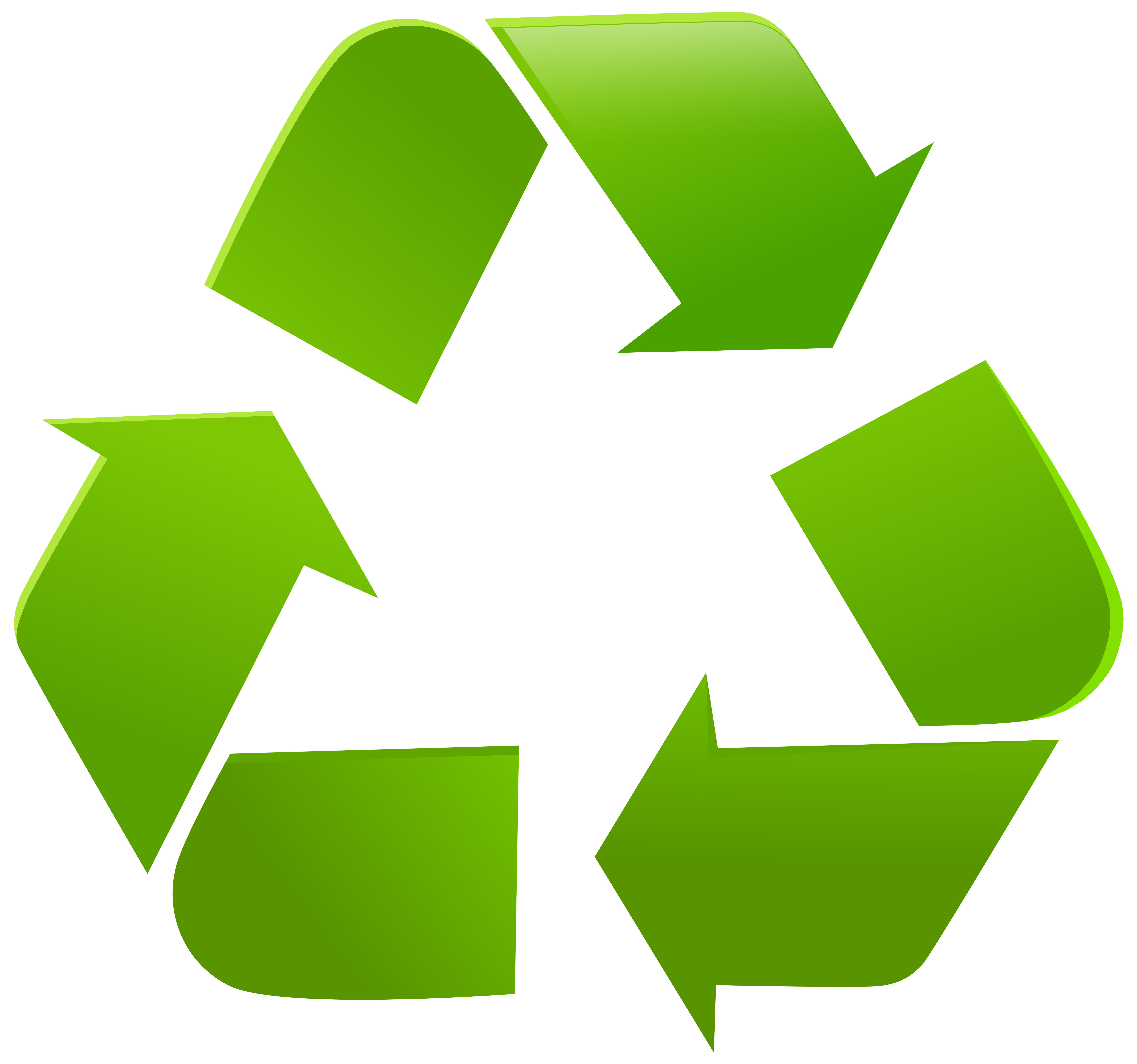 Recycle Symbol PNG Clip Art.