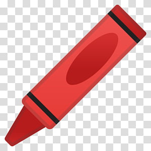 Red A Crayons Story transparent background PNG cliparts free.