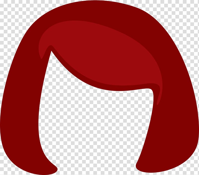 Red hair Wig Red hair , wig transparent background PNG.