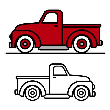 920 Pickup Truck free clipart.