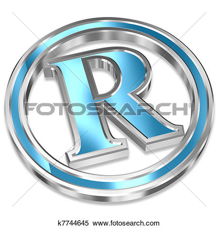 Stock Illustration of Registered Trademark Symbol k7744645.