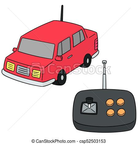 vector set of remote control car.