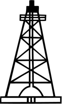 How To Draw An Oil Rig.