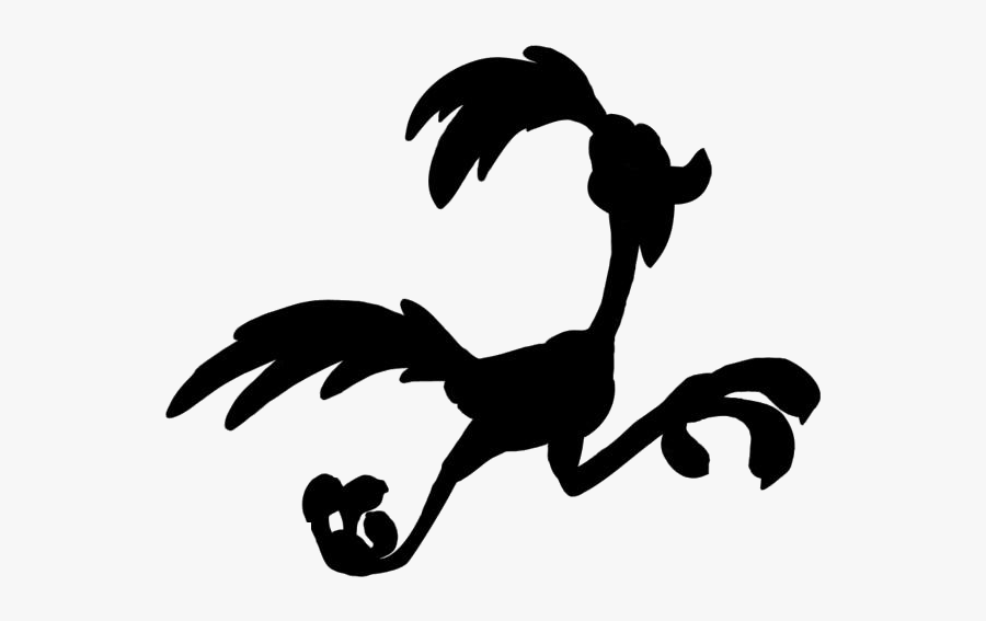 Transparent Road Runner Clipart Image.