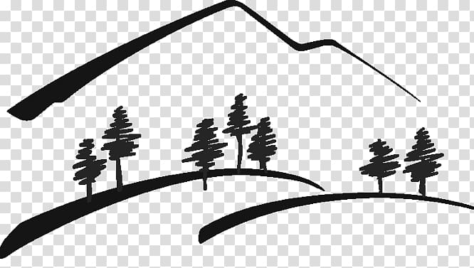 Drawing Line art Rocky Mountains , others transparent.