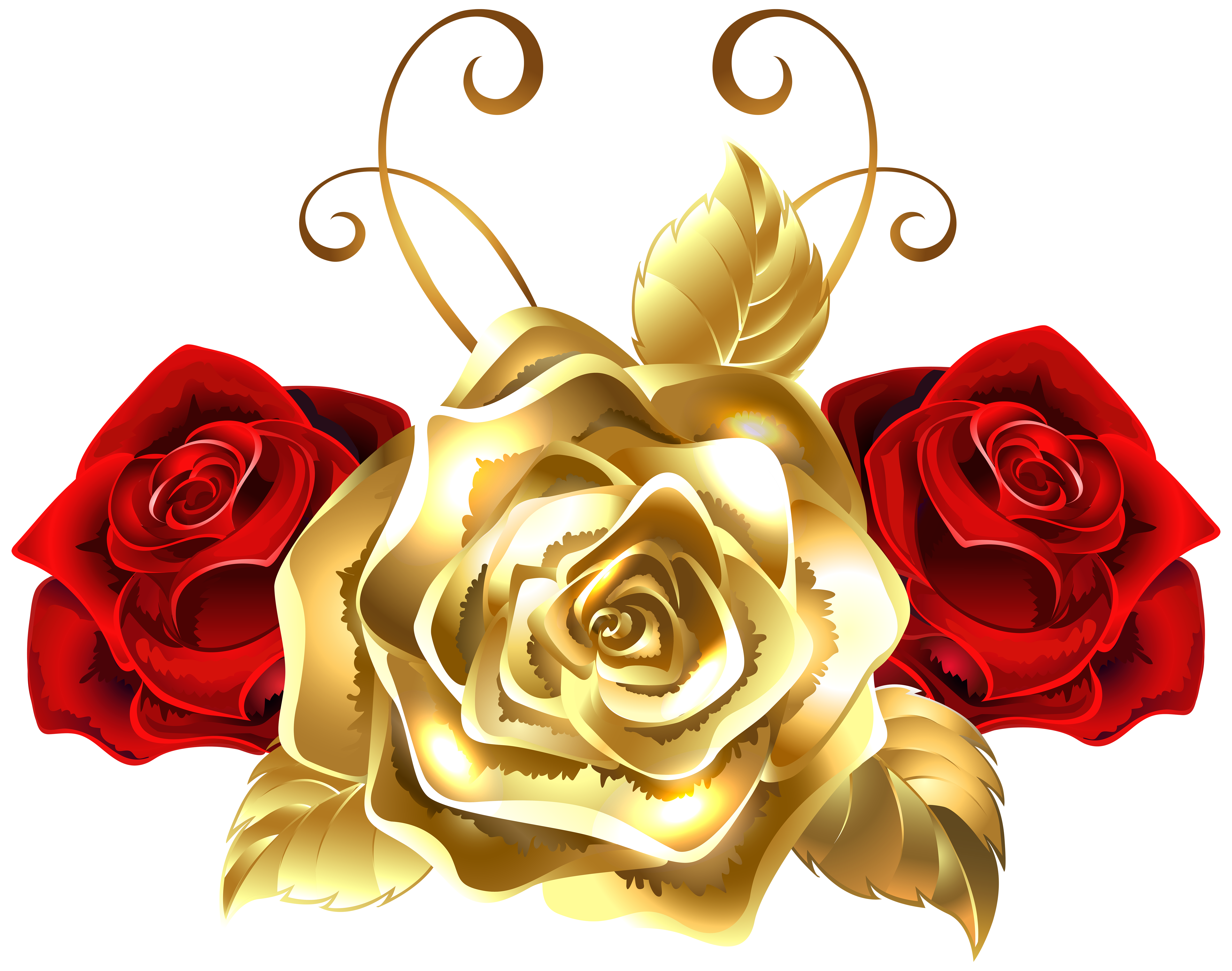 Free Gold Roses Cliparts, Download Free Clip Art, Free Clip.