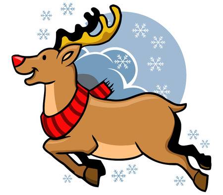 Rudolph The Red Nosed Reindeer Clipart Free Download Clip.