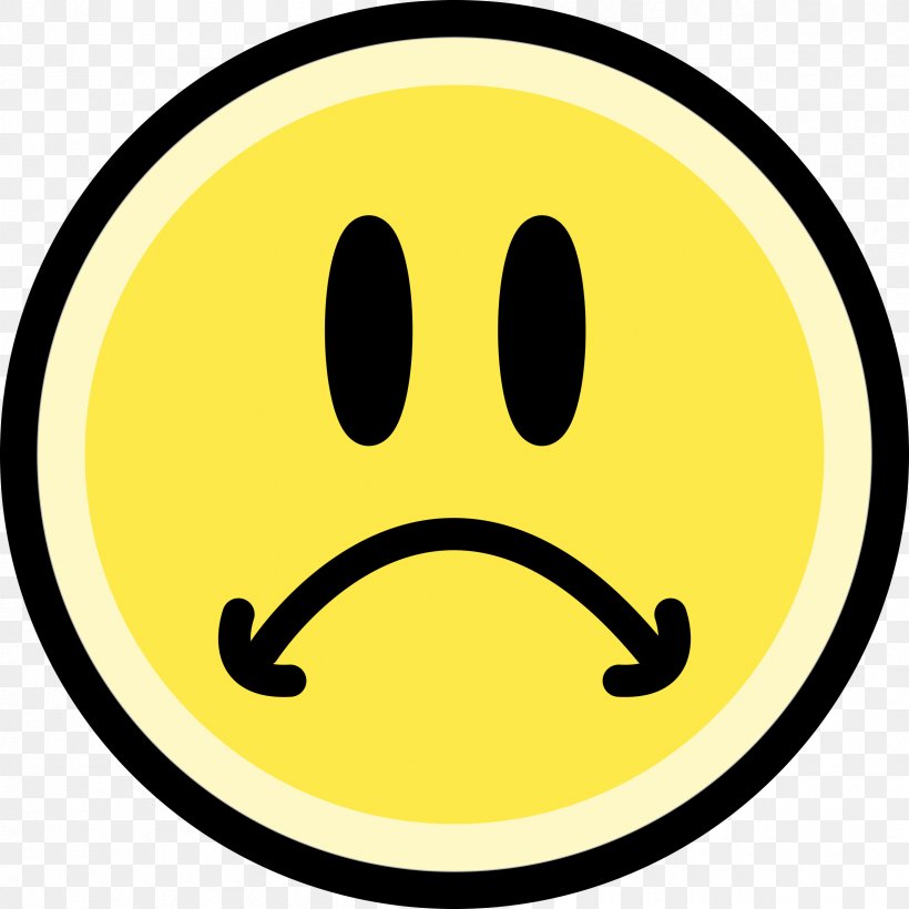 Face Sadness Smiley Emoticon Clip Art, PNG, 2400x2400px.