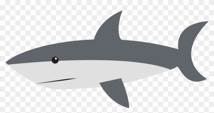 Fish With Shark Fin Clipart.