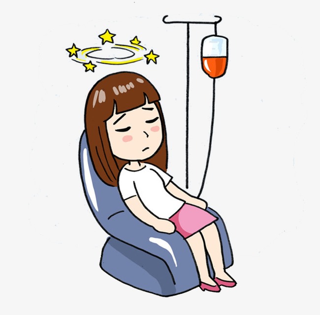 clip art sick person