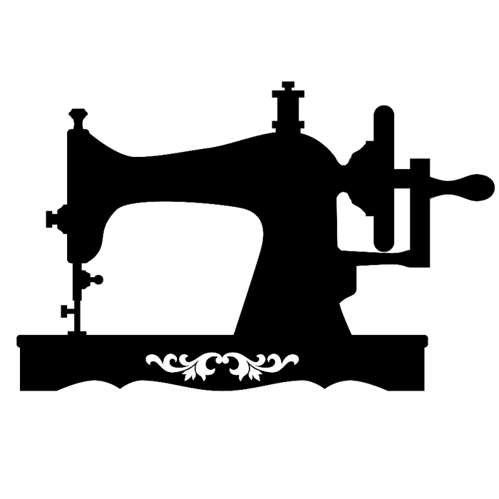 clipart silhouette vintage sewing machine 20 free Cliparts