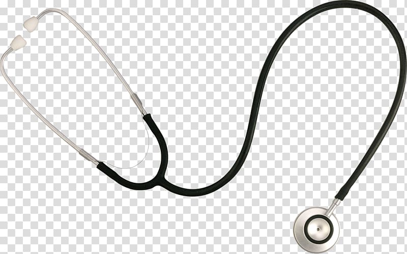 Of black and silver stethoscope, Stethoscope Pulse Heart.