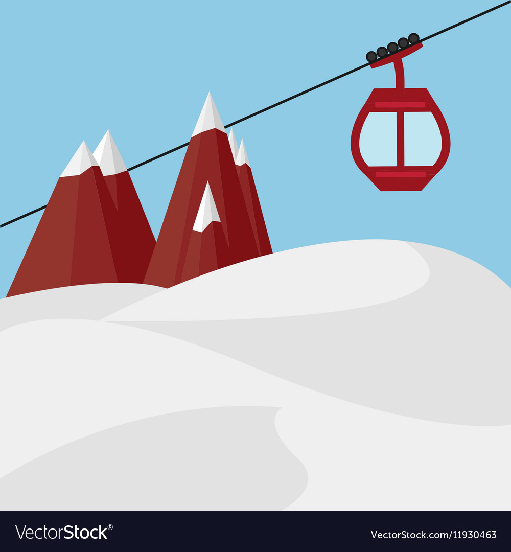 Ski Lift Gondola.