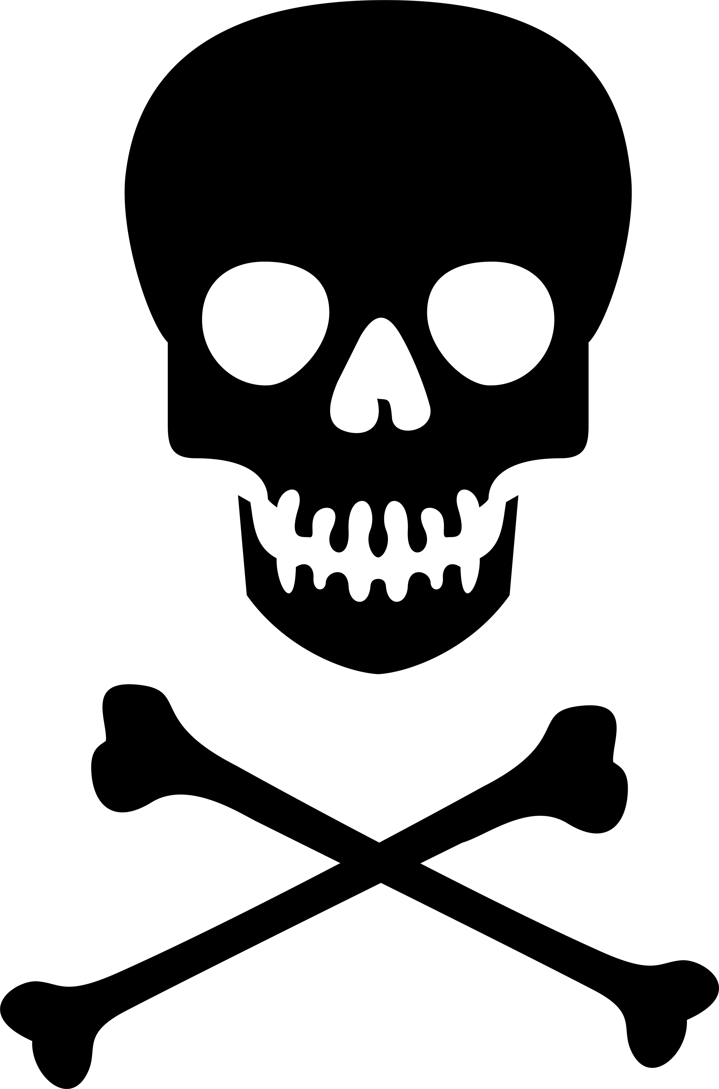 Skull And Crossbones PNG Clipart #27247.