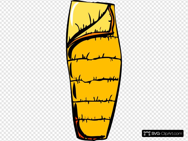 Sleeping Bag For Camping Clip art, Icon and SVG.