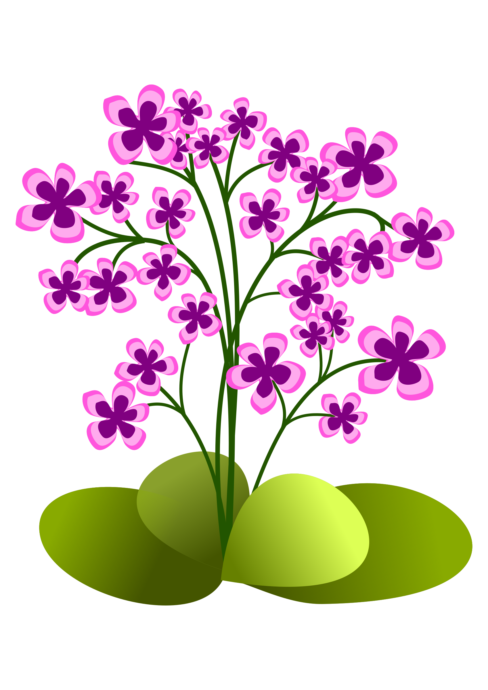 Free Printable Clip Art Flowers - Printable Word Searches