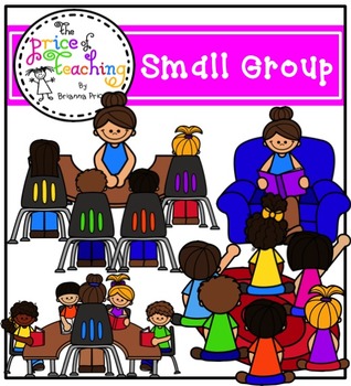 Small Group Clipart Set (The Price of Teaching Clipart Set).