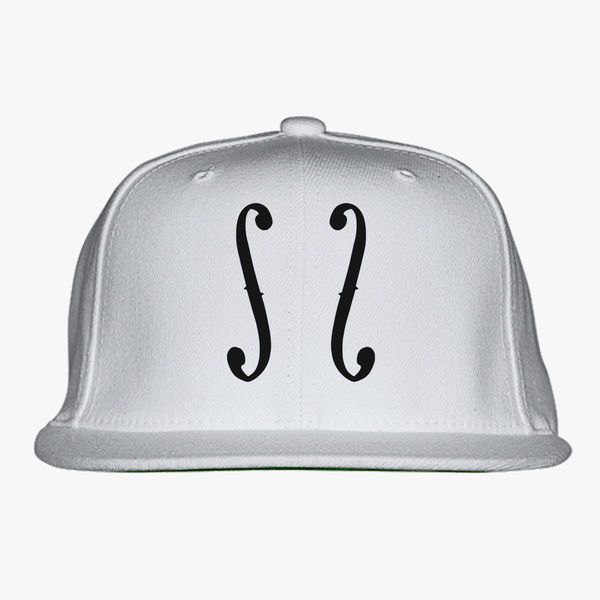 Cello Clipart Snapback Hat (Embroidered).