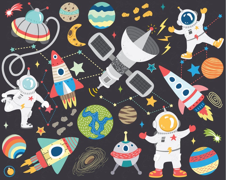 Outer space clipart.