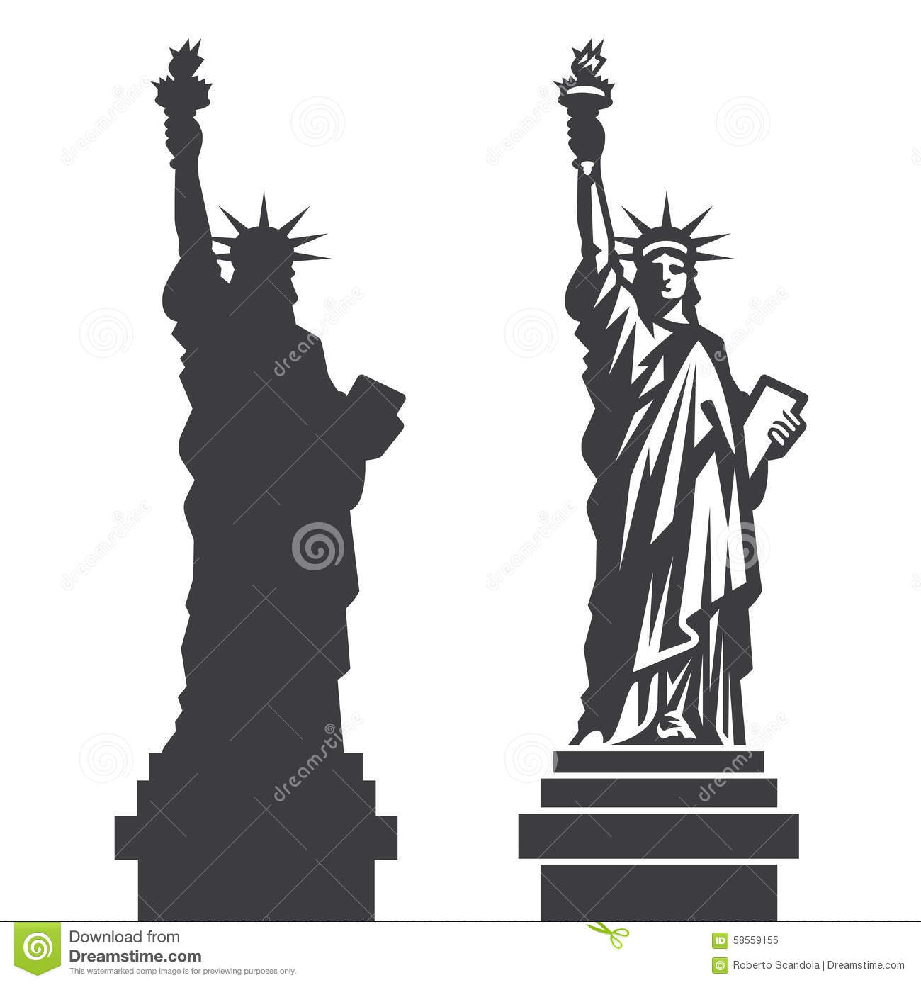 New York Statue Of Liberty Clipart.