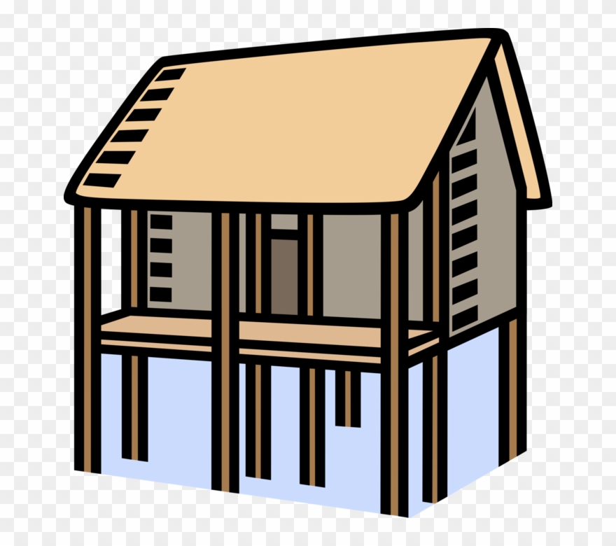 Clipart Houses Flooding.
