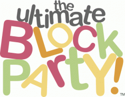 Image block party clipart.
