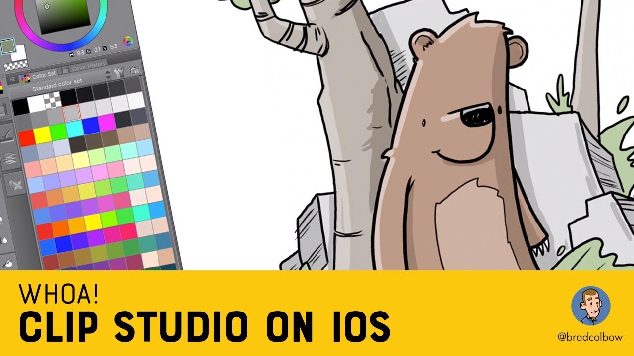 Whoa! Clip Studio on the iPad!.