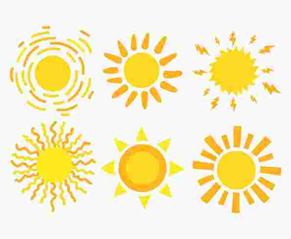 Best Cliparts: Yanked Clipart Sun Sun Clip Art Sun Images.