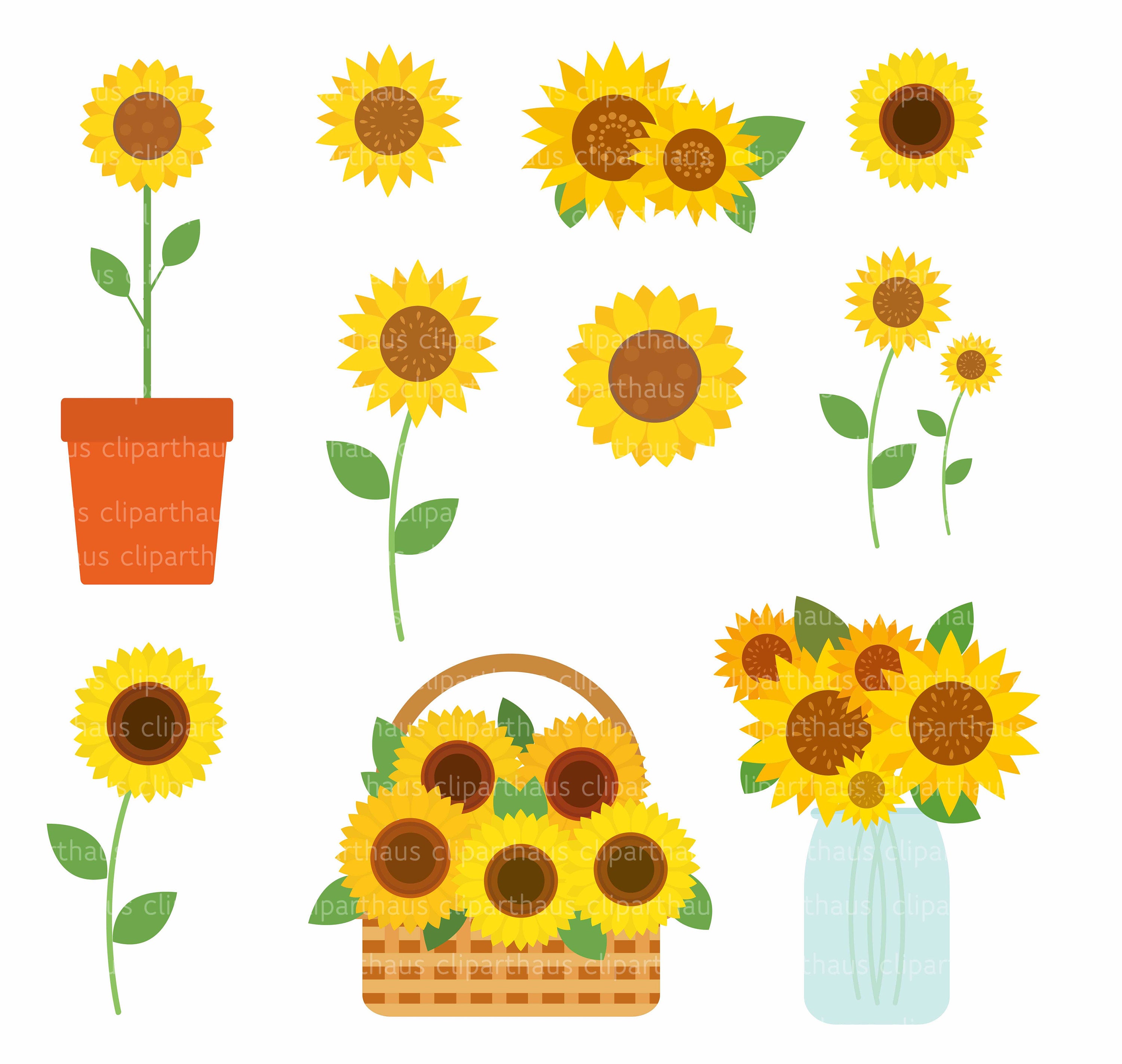 Free Free 90 Sunflower Svg Clip Art SVG PNG EPS DXF File