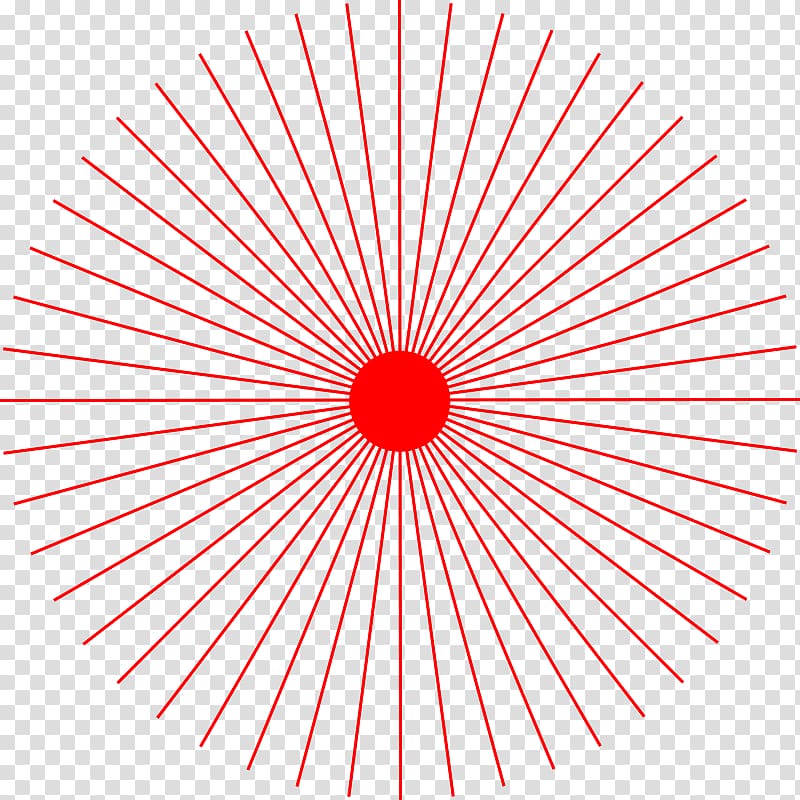 Light Line Symmetry Point, Sunray transparent background PNG.