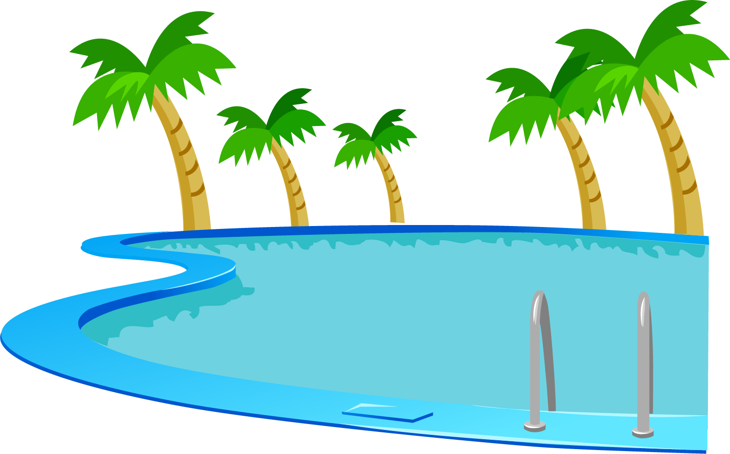 Image Transparent Stock Clipart Swimming Pool.