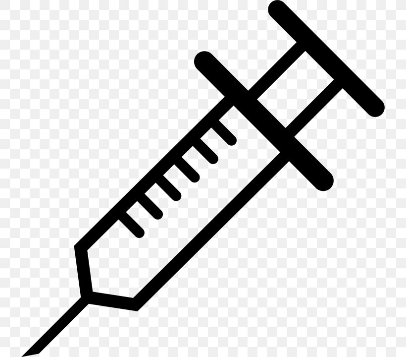 Syringe Hypodermic Needle Injection Clip Art, PNG, 734x720px.