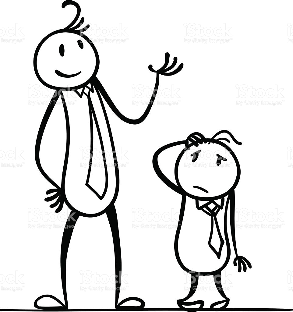 Tall And Short Clipart Black And White.