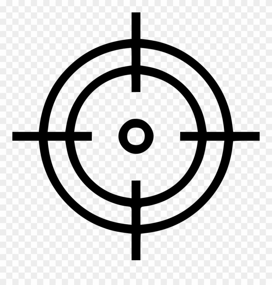 Crosshair Aim Shoot Target.