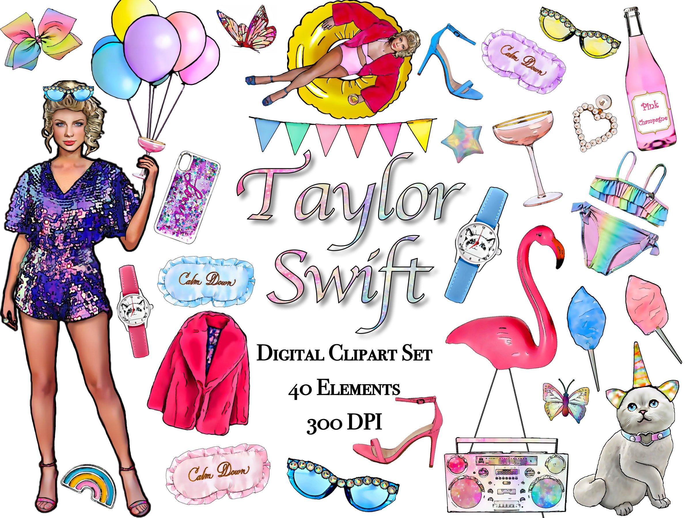 Taylor Swift Clipart, Taylor Swift Graphics, Taylor Swift.