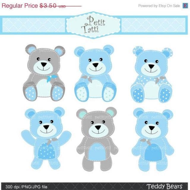 2019 Best Baby Teddy Bear Clip Art Images And Outfits.