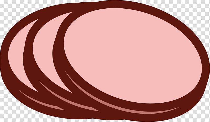 Bacon roll Meat, Tender Bacon transparent background PNG.