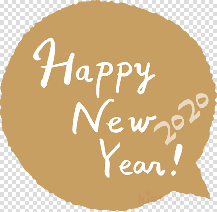 happy new year 2020 clipart.