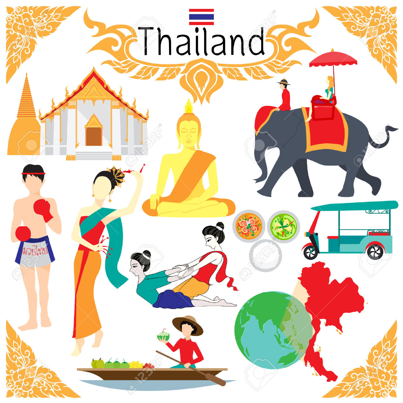 Тайские символы