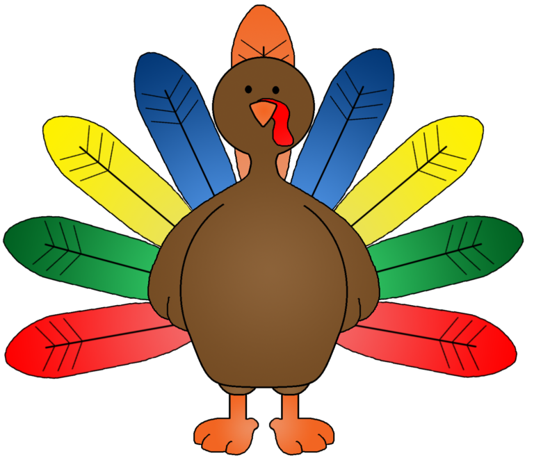 Thanksgiving turkey clip art.