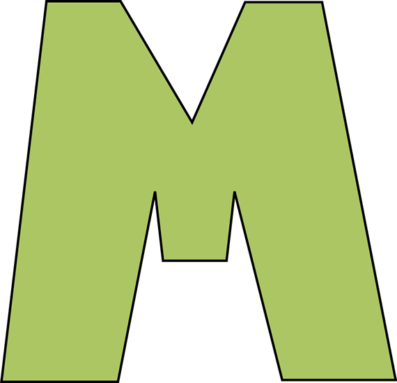 Clipart That Begins With Letter M.