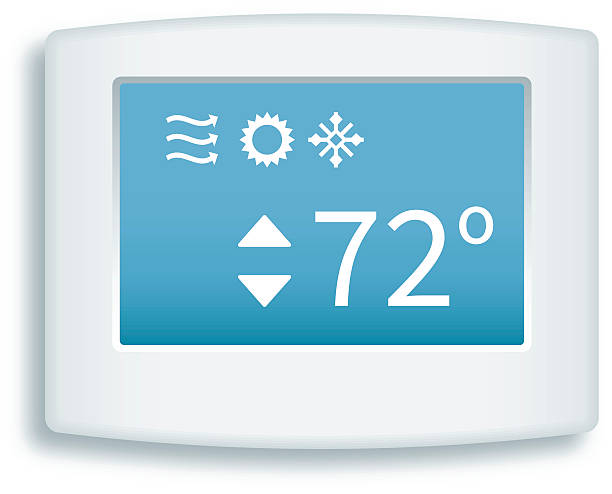 Best Thermostat Illustrations, Royalty.