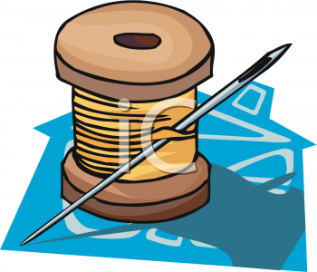 Spool of Thread Clipart Picture.