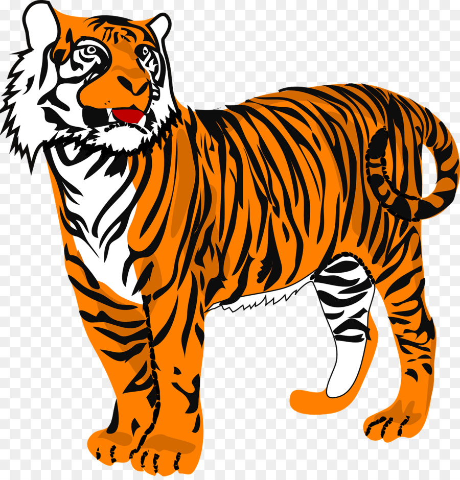 Tiger Cartoon clipart.
