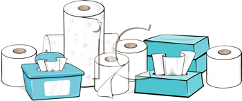 Royalty Free Clipart Image of a Toiletries #428167.