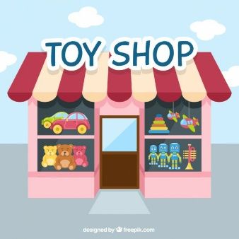 Toy shop.